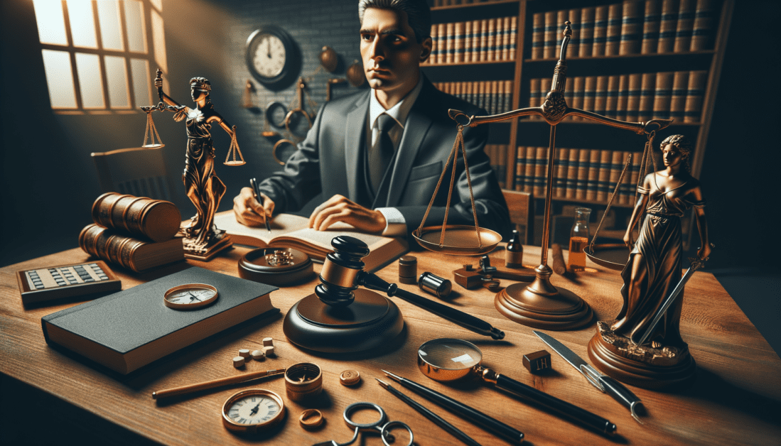 Criminal Defense Lawyer in Professional Office Setting
