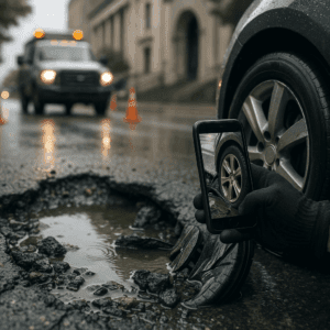 If a City Road Defect Caused Your Accident — Yes, You Can Sue the City