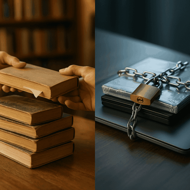 Books and Software with Resale Price Tags