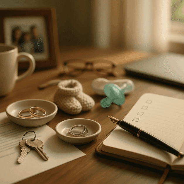 Person Reviewing Legal Documents at a Desk