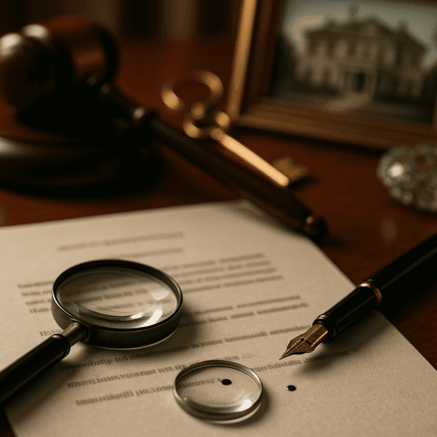 Torn Will Document with $12 Million Estate Ruling