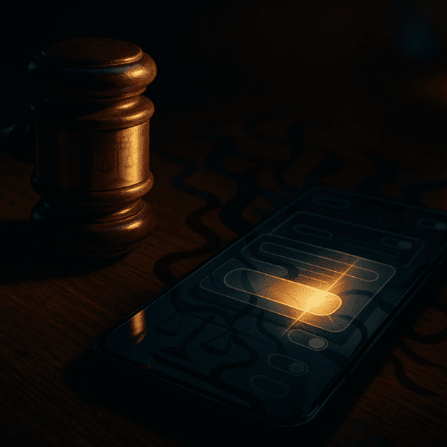 a Shadowy Digital Lock with Hidden Privacy Controls