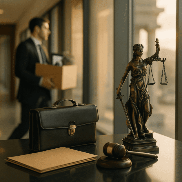 Fired Employee Reviewing Wrongful Termination Rights