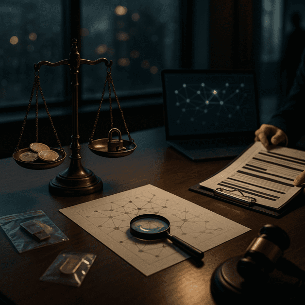 Crypto Scam Recovery Lawyer at Desk