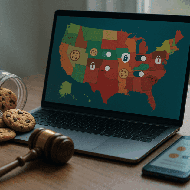 Advertising Cookies Privacy Law Concept