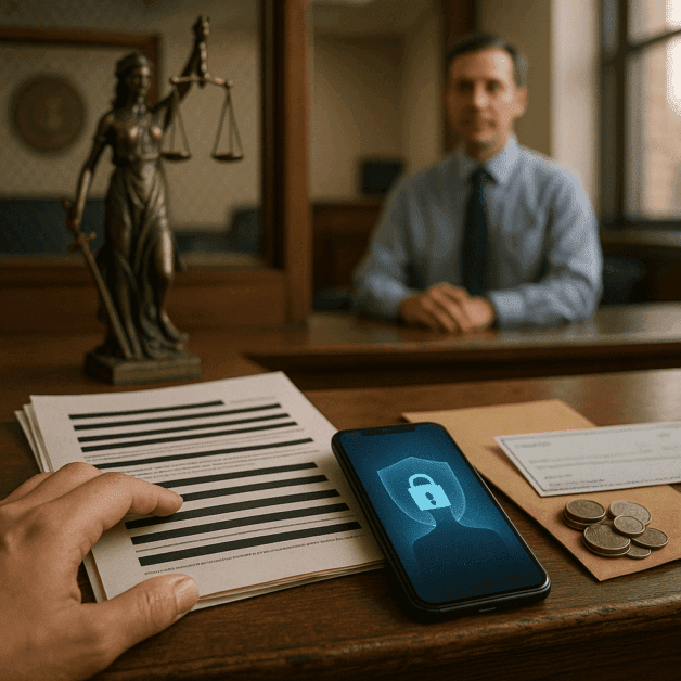 Person Winning Money in Small Claims Court