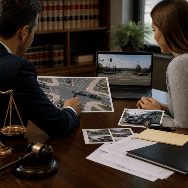 How to Prove Negligence in a Florida Left-turn Car Accident at an Unprotected Intersection