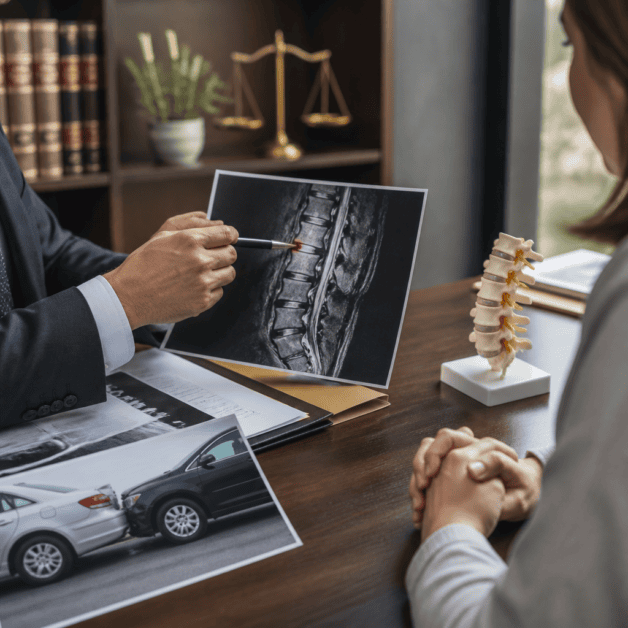 How to Prove a Low-Speed Rear-End Collision Caused a Herniated Disc in Texas Auto Accident Litigation