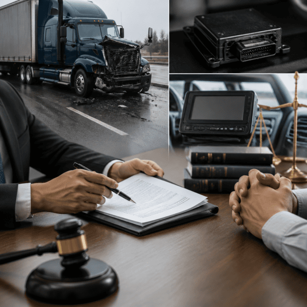 How to Get a Commercial Truck’s ELD and Black Box Data After a Crash in Harris County, Texas